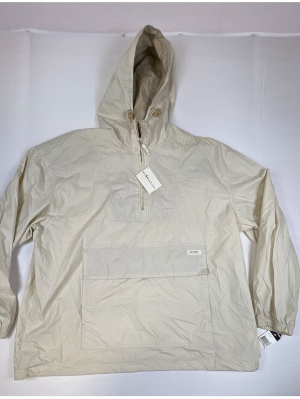 Vintage Polo Sport Ralph Lauren "ACTV SURF" Cotton Anorak Jacket NWT XL